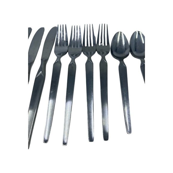 Stanley‎ Roberts Cortina Stainless Flatware Japan 16 Piece Service - Picture 3 of 9